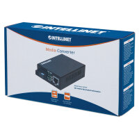 INTELLINET Medienkonverter Fast Ethernet Multimode 2km sw