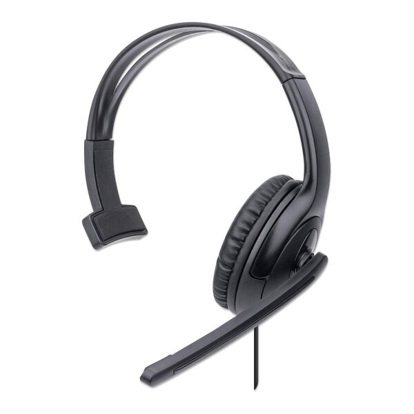 MANHATTAN Mono USB Headset with microphone