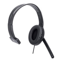 MANHATTAN Mono USB Headset with microphone