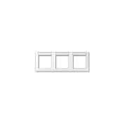 Jung AS 5830 NA WW Abdeckrahmen mit Schriftfeld 3f...