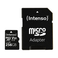 CARD Intenso UHS-I Professional 256 GB microSDXC...