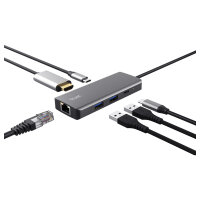 Trust Dalyx - Dockingstation - für Laptop - USB-C