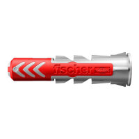 Fischer RED BOX DUOPOWER + Schrauben (hellgrau/rot,...