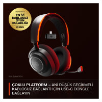 SteelSeries Arctis Nova 7 Wireless - Over-Ear - Virtual Surround (360° Spatial Audio)