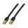 EFB RJ45 Patchk. S/FTP Cat.6A LSZH Cat.7 Rohk. 20.00m schwar
