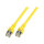 EFB RJ45 Patchkabel SF/UTP Cat.5e PVC CCA 0.50m gelb