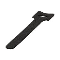 EFB Klettkabelbinder 10St/Pack,L:160mm B:12mm, schwarz