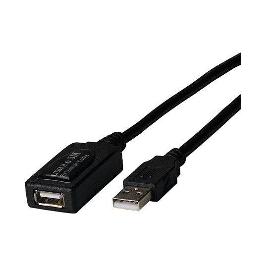 EFB USB2.0 Repeater Kabel 5m aktiv USB-A Buchse->USB-A Steck