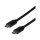 EFB USB2.0 Anschlusskabel C-C,St.-St.,1m, 480Mbit 3A
