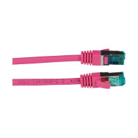 EFB RJ45 Patchkabel S/FTP Cat.6A LSZH 1.00m magenta