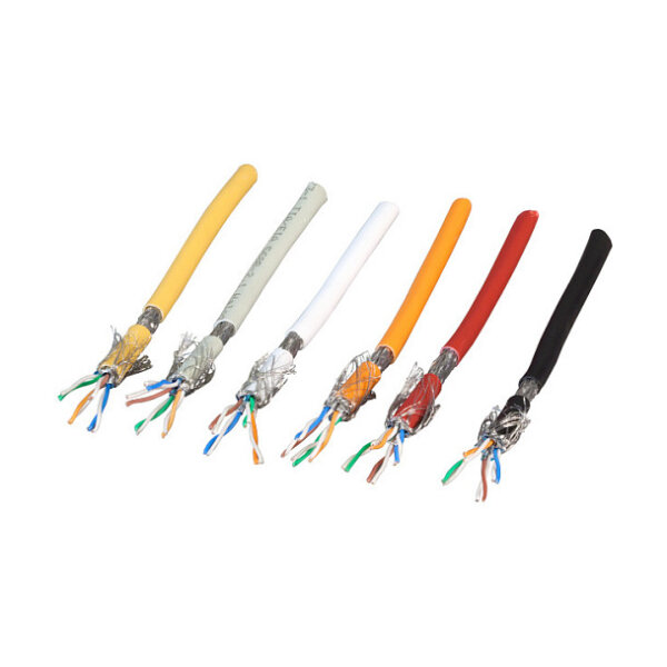 EFB Rohkabel Cat7 S/FTP LSZH 100.00m Ring grün