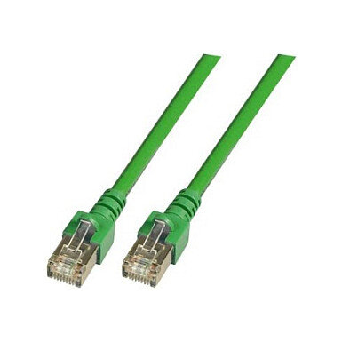 EFB RJ45 Patchkabel SF/UTP Cat.5e PVC CCA 15.00m grün