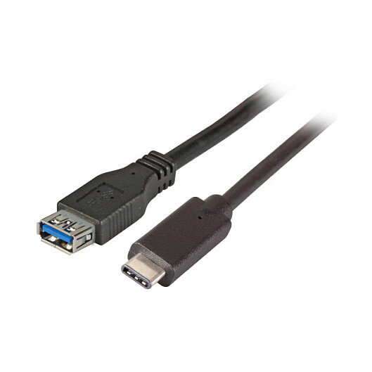 EFB USB3.2 Adapterkabel Typ-C Stecker auf Typ A Buchse 0.2m