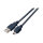 EFB USB2.0 Anschlusskabel A-Mini B 5polig St.-St. 5m schwarz Classic