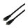 EFB USB4.0 40Gbit Anschlusskabel,Typ-C Stecker, TB3, 0.8m