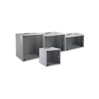 19" 15HE 1teilig RAL7035 450mm Tiefe