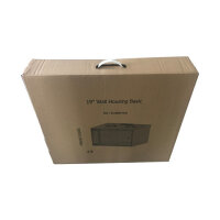 19" 15HE 1teilig RAL7035 450mm Tiefe