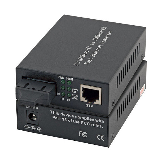 Media Konverter Gigabit MM/SM 10/100/1000T-1000BaseLX-SC
