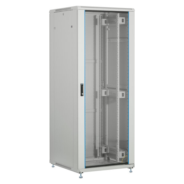 19" Netzwerkschrank PEL 42HE 800x800mm RAL7035 (Speditionsversand)