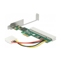 Riser Karte PCI Express x1 zu 1 x PCI 32 Bit 5 V Slot...