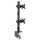 STARTECH.COM Dual Monitorhalterung 124,46cm 49Zoll fur 2 Vertikal Gestapelte Monitore 2x 16 kg VESA Bildschirmhalterung-Monitorarm