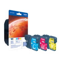 BROTHER Ink Cartridge Blister Pack Rainbow HTE Capacite...