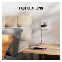 4smarts Netzladegert PDPlug Slim Duos 30W GaN 1C+1A, schwarz