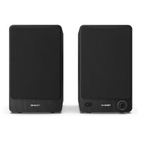 Bookshelf Speakers, 2-way, 2.0 channels, wired and wireless, 60 W, black