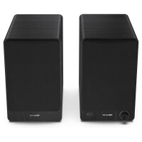 Bookshelf Speakers, 2-way, 2.0 channels, wired and wireless, 60 W, black
