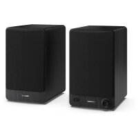 Bookshelf Speakers, 2-way, 2.0 channels, wired and wireless, 60 W, black