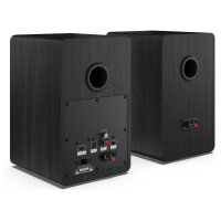 Bookshelf Speakers, 2-way, 2.0 channels, wired and wireless, 60 W, black