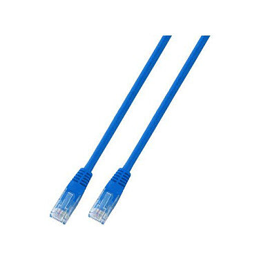 EFB RJ45 Patchkabel U/UTP, Cat.6, PVC, CCA, 2m, blau