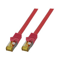 EFB RJ45 Patchk. S/FTP Cat.6A LSZH Cat.7 Rohk. 15.00m rot