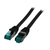 EFB RJ45 Patchkabel S/FTP Cat.6A LSZH 30.00m schwarz
