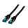 EFB RJ45 Patchkabel S/FTP Cat.6A LSZH 25.00m schwarz