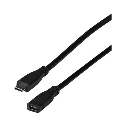 EFB USB3.2 Gen2 Verlängerungskabel C-C St-Bu, 0.2m, 10Gbit