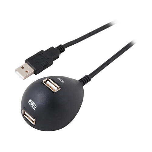 EFB USB Desktop Verlängerungskabel A-B,St.-Bu.,1.5m,schwar