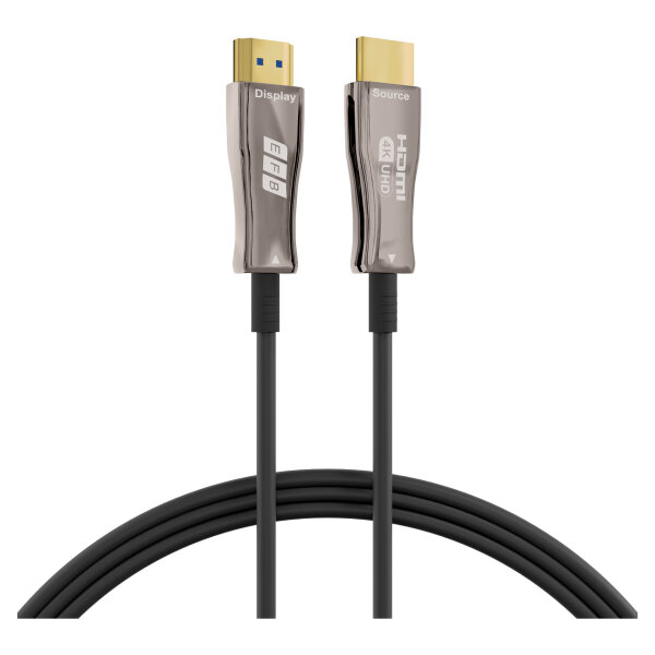 EFB HDMI Glasfaserkabel AOC aktiv 4K60Hz 10m schwarz