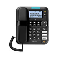 amplicomms BigTel 1580 schwarz Grosstastentelefon