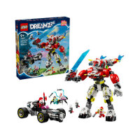 LEGO 71497 DREAMZzz Coopers Tiger-Mech und Zeros Hot Rod Auto