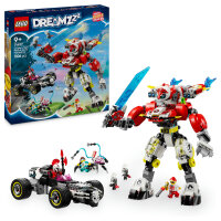 LEGO 71497 DREAMZzz Coopers Tiger-Mech und Zeros Hot Rod Auto