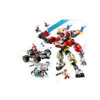 LEGO 71497 DREAMZzz Coopers Tiger-Mech und Zeros Hot Rod Auto