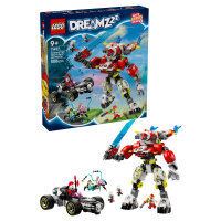 LEGO 71497 DREAMZzz Coopers Tiger-Mech und Zeros Hot Rod Auto