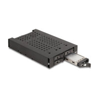 3.5? Wechselrahmen für 4 x M.2 NVMe SSD mit OcuLink SFF-8612 Anschluss