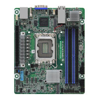 ASRock Mainboard W680D4ID-2T/G5/X550 mini-DTX Sockel 1700...