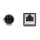 Delock M12 Adapterkabel D-kodiert 4 Pin Stecker zu RJ45 Buchse 50 cm