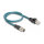 Delock M12 Adapterkabel X-kodiert 8 Pin Stecker zu RJ45 Stecker 50 cm