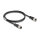 Delock M12 Kabel D-kodiert 4 Pin Stecker zu Buchse PVC 1 m