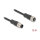 Delock M12 Kabel A-kodiert 8 Pin Stecker zu Buchse PVC 5 m