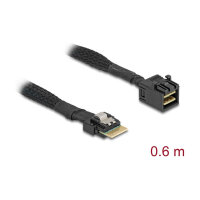 Delock Kabel Mini SAS HD SFF-8643 zu Slim SAS SFF-8654 4i...